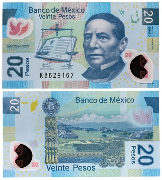 Framed Print : 20 pesos banknote, Benito Juarez, Mexico, 2013 Framed Print : 20 pesos banknote, Benito Juarez, Mexico, 2013