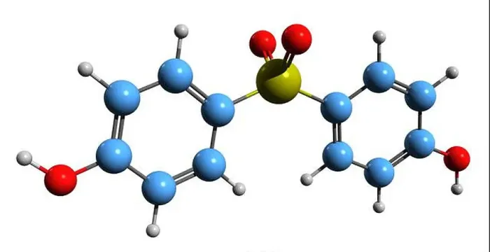 Framed Print : 3D image of Bisphenols skeletal formula - molecular chemical structure of BPS isolated on white background Framed Print : 3D image of Bisphenols skeletal formula - molecular chemical structure of BPS isolated on white background