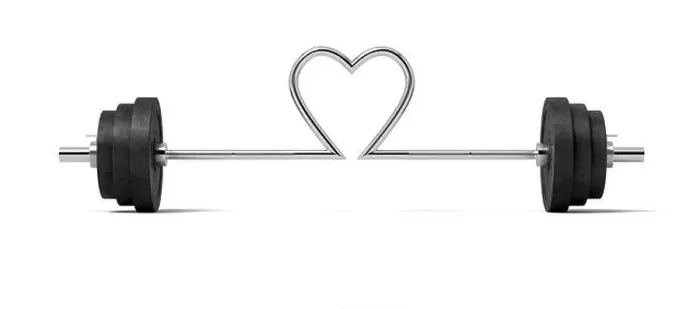 Framed Print : 3d rendering of single barbell with heavy weights and the steel bar twisted in a heart shape in the center Framed Print : 3d rendering of single barbell with heavy weights and the steel bar twisted in a heart shape in the center