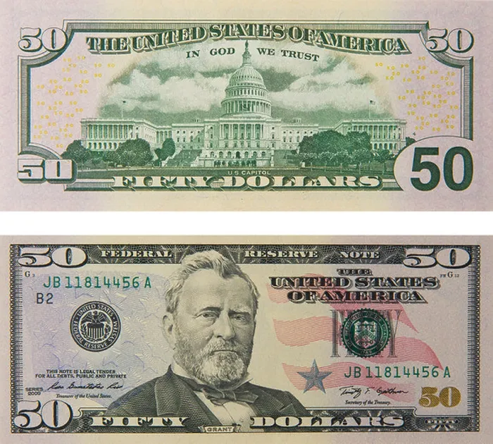 Framed Print : 50 fifty dollar bill note bill's note's dollars Framed Print : 50 fifty dollar bill note bill's note's dollars