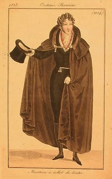 6 Fashion Plate Manteau 1823