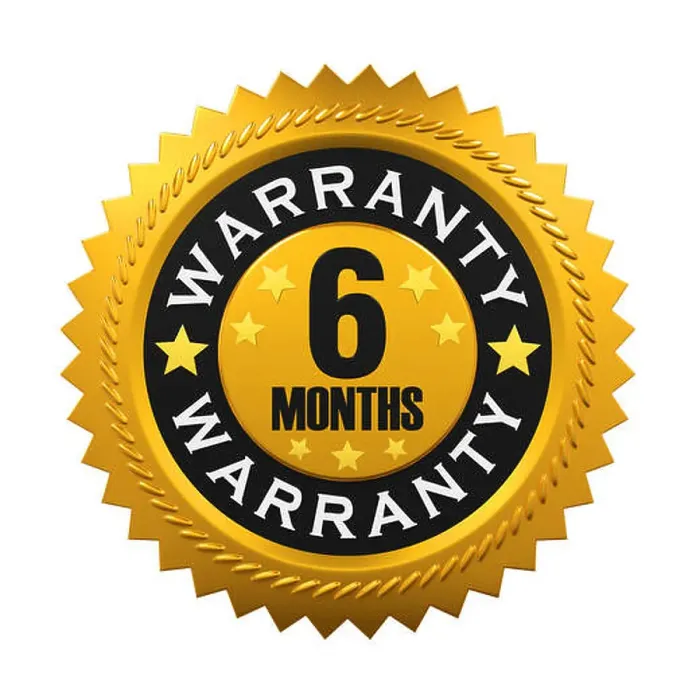 Framed Print : 6 Months Warranty Sign Framed Print : 6 Months Warranty Sign