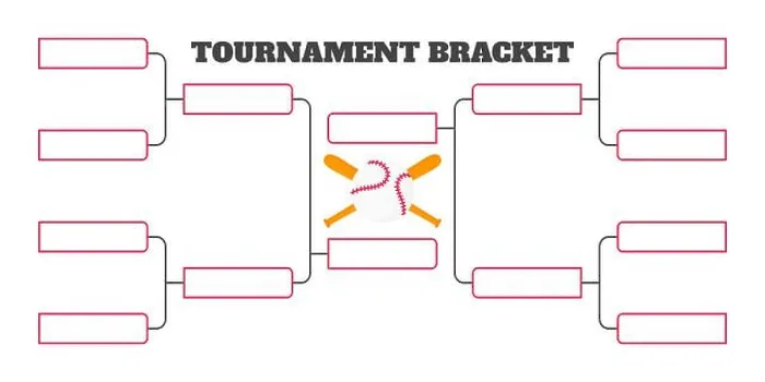 Framed Print : 8 team tournament bracket championship template flat style design vector illustration isolated on white background Framed Print : 8 team tournament bracket championship template flat style design vector illustration isolated on white background