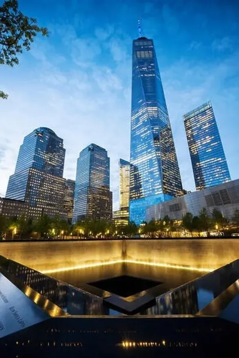 Framed Print : 9 / 11 Memorial, The National September 11 Memorial & Museum, New York Framed Print : 9 / 11 Memorial, The National September 11 Memorial & Museum, New York