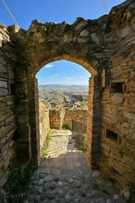 Framed Print : The abandoned village of Craco, Basilicata region, Italy Framed Print : The abandoned village of Craco, Basilicata region, Italy