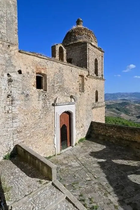 Framed Print : The abandoned village of Craco, Basilicata region, Italy Framed Print : The abandoned village of Craco, Basilicata region, Italy