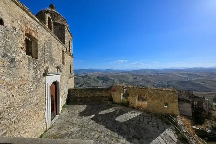 Framed Print : The abandoned village of Craco, Basilicata region, Italy Framed Print : The abandoned village of Craco, Basilicata region, Italy