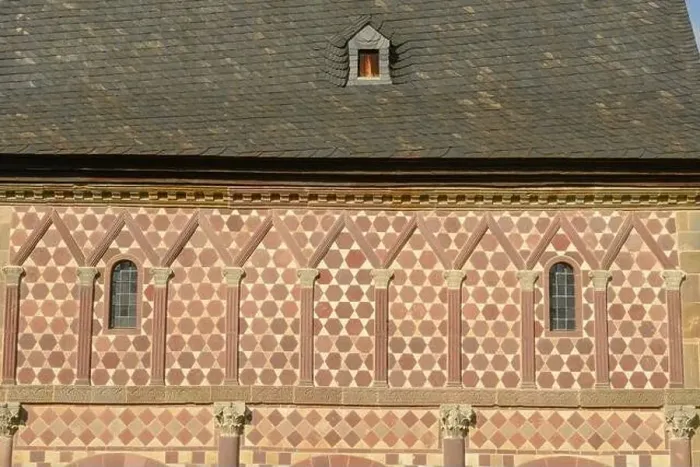 Framed Print : Detail of the abbey at Lorsch on Germany, Unesco world heritage Framed Print : Detail of the abbey at Lorsch on Germany, Unesco world heritage
