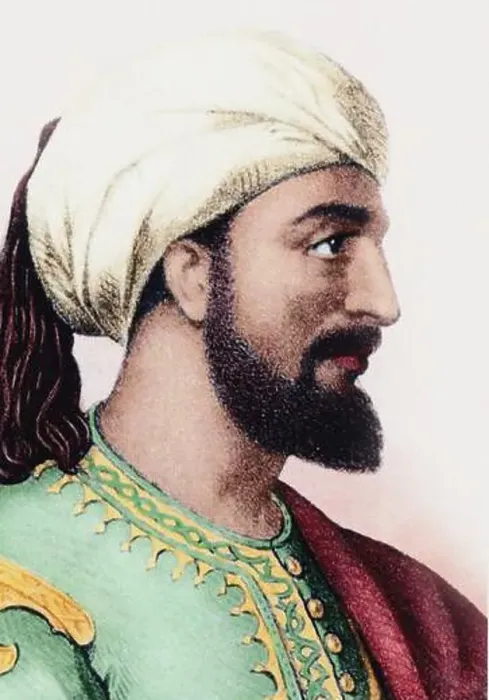 Framed Print : Abd al-Rahman III, Caliph of Córdoba. Museum: Russian Academy of Sciences