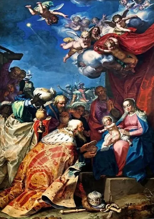 Framed Print : Abraham Bloemaert (1564-1661): Adoration of the Magi (1623-1624) Dutch Netherlands Framed Print : Abraham Bloemaert (1564-1661): Adoration of the Magi (1623-1624) Dutch Netherlands