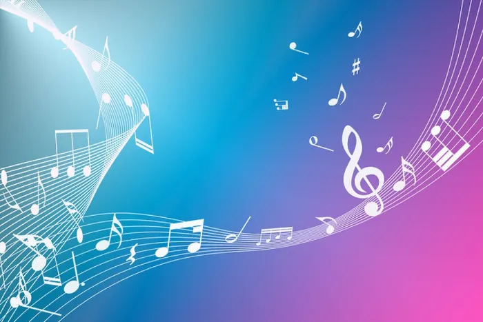 Framed Print : abstract background of music notes Framed Print : abstract background of music notes
