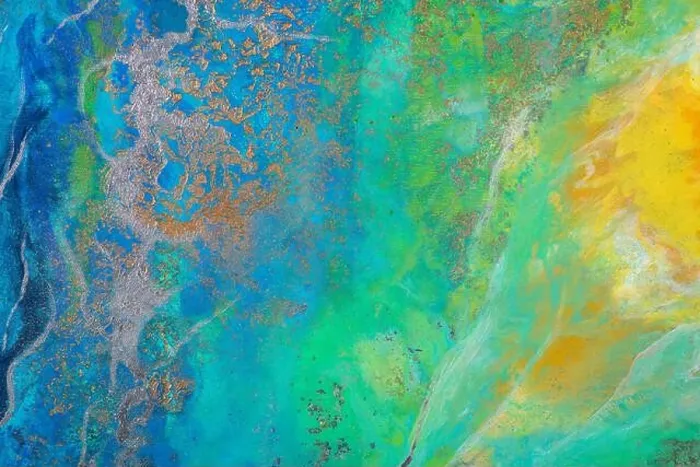 Framed Print : Abstract painting background in blue tone, creative artwork Framed Print : Abstract painting background in blue tone, creative artwork