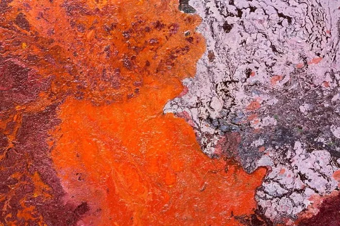 Framed Print : Abstract painting color texture. Red and purple colos, close up Framed Print : Abstract painting color texture. Red and purple colos, close up