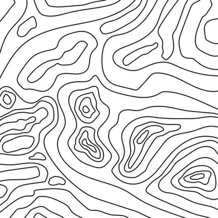 Framed Print : Abstract topographic map background Framed Print : Abstract topographic map background