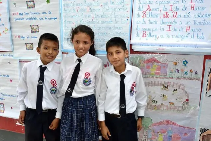Framed Print : Achievement Day - Miguel Grau school in PUERTO PIZARRO. Department of Tumbes.PERU Framed Print : Achievement Day - Miguel Grau school in PUERTO PIZARRO. Department of Tumbes.PERU