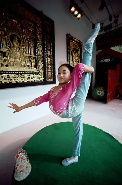Framed Print : Acrobat, Asia, Asian, Child, China Framed Print : Acrobat, Asia, Asian, Child, China