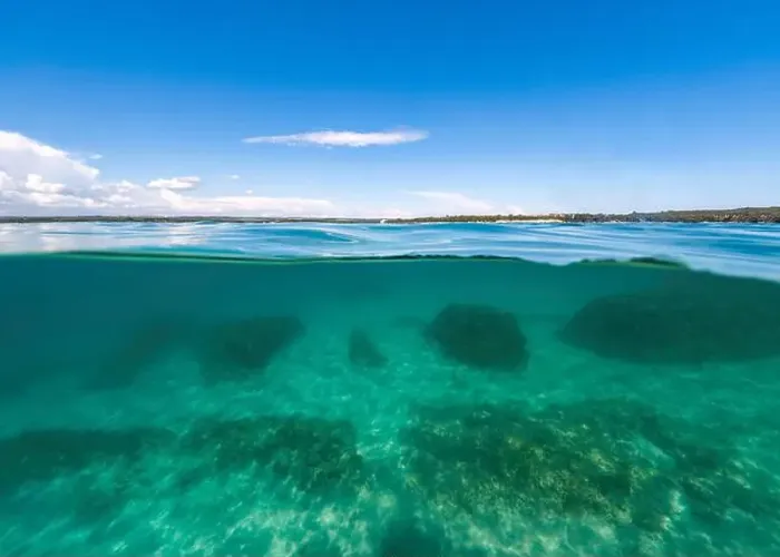 Framed Print : Actioncam underwater seascape capture during snorkeling at croatia, adriatic sea Framed Print : Actioncam underwater seascape capture during snorkeling at croatia, adriatic sea