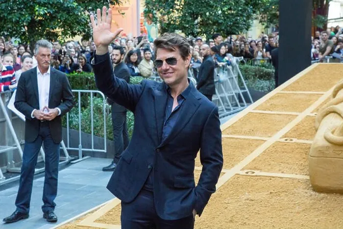 Framed Print : Actor Tom Cruise at World Square, Sydney to promote new film, The Mummy Framed Print : Actor Tom Cruise at World Square, Sydney to promote new film, The Mummy