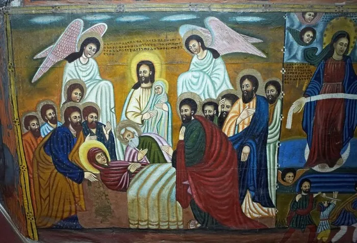 Framed Print : Addis Ababa Ethiopia Inside Kiddus Raguel church Entoto mountain Framed Print : Addis Ababa Ethiopia Inside Kiddus Raguel church Entoto mountain