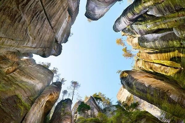 Adrspach Rock, Teplicke Rocks, Czech Republic