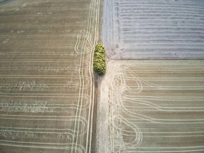 Framed Print : Aerial agriculture land and farming landscape Framed Print : Aerial agriculture land and farming landscape