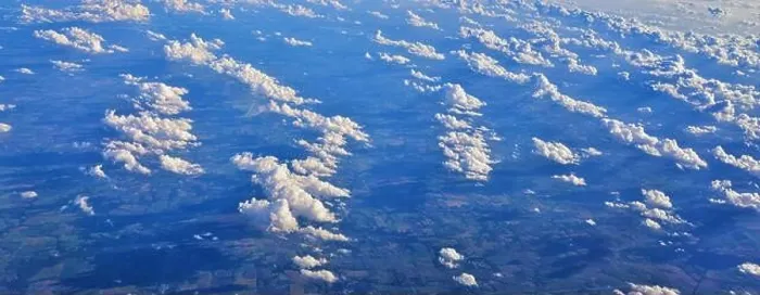 Framed Print : Aerial Cloudscape view over midwest states on flight over Colorado Framed Print : Aerial Cloudscape view over midwest states on flight over Colorado