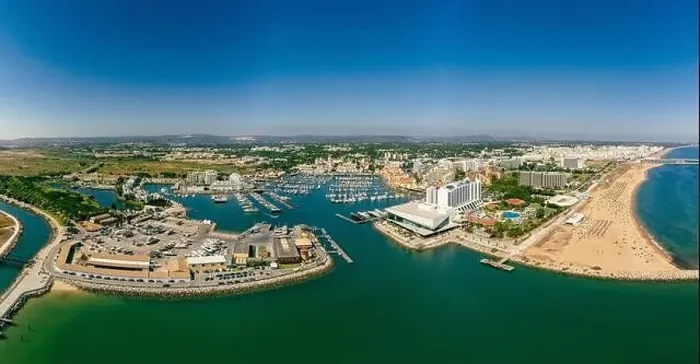 Framed Print : Aerial drone beach view of Vilamoura and Praia de Falesia, Algarve, Portugal Framed Print : Aerial drone beach view of Vilamoura and Praia de Falesia, Algarve, Portugal