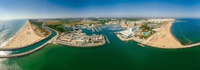 Framed Print : Aerial drone beach view of Vilamoura and Praia de Falesia, Algarve, Portugal Framed Print : Aerial drone beach view of Vilamoura and Praia de Falesia, Algarve, Portugal