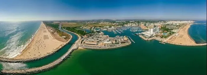 Framed Print : Aerial drone beach view of Vilamoura and Praia de Falesia, Algarve, Portugal Framed Print : Aerial drone beach view of Vilamoura and Praia de Falesia, Algarve, Portugal