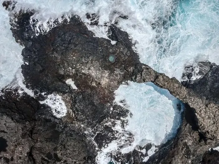 Framed Print : aerial drone flight over the beautiful canary island el hierro in spain in summer Framed Print : aerial drone flight over the beautiful canary island el hierro in spain in summer