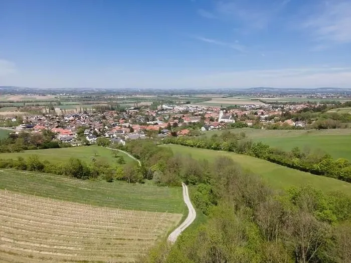 Framed Print : aerial drone flight photo of green hills, meadows and fresh forest in Lower Austria at the edge of Vienna Woods Framed Print : aerial drone flight photo of green hills, meadows and fresh forest in Lower Austria at the edge of Vienna Woods