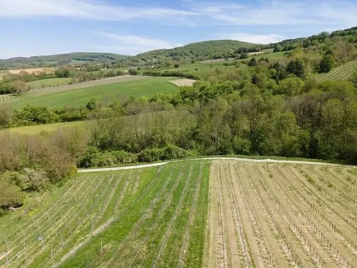 Framed Print : aerial drone flight photo of green hills, meadows and fresh forest in Lower Austria at the edge of Vienna Woods Framed Print : aerial drone flight photo of green hills, meadows and fresh forest in Lower Austria at the edge of Vienna Woods