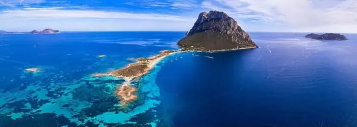 Framed Print : aerial drone panoramic view of splendid island and beach Tavolara in Sardegna Framed Print : aerial drone panoramic view of splendid island and beach Tavolara in Sardegna