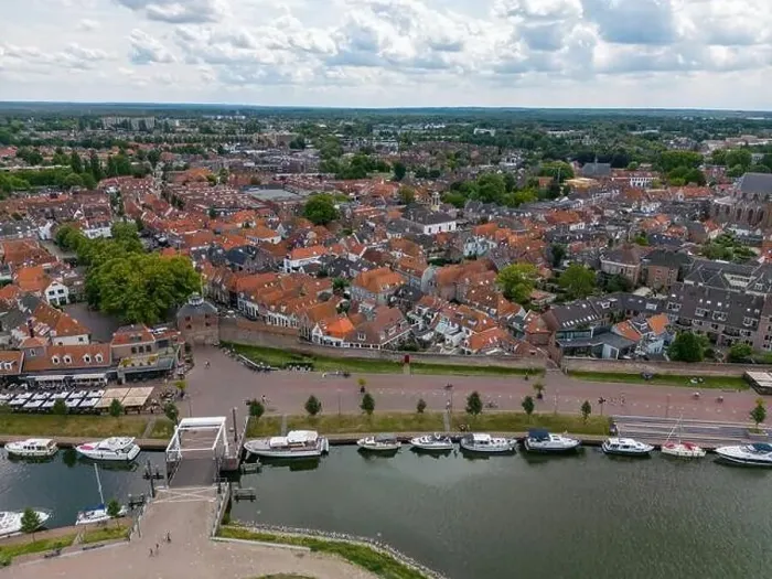 Framed Print : Aerial drone photo of the dutch town Harderwijk. Harderwijk is located at the Gooimeer in Gelderland, the Netherlands Framed Print : Aerial drone photo of the dutch town Harderwijk. Harderwijk is located at the Gooimeer in Gelderland, the Netherlands