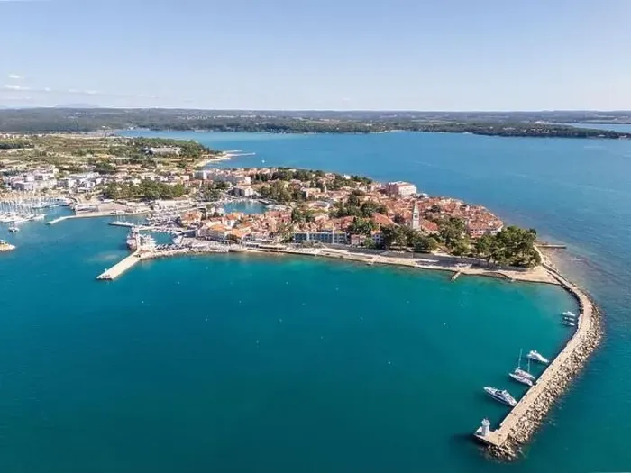 Framed Print : Aerial drone photo of Novigrad. Novigrad is a very touristic town at the Adriatic sea in the region of Istria, Croatia Framed Print : Aerial drone photo of Novigrad. Novigrad is a very touristic town at the Adriatic sea in the region of Istria, Croatia