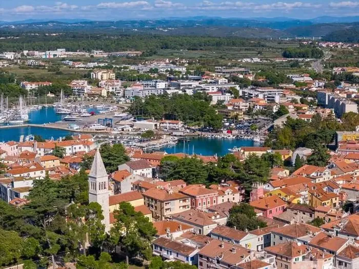 Framed Print : Aerial drone photo of Novigrad. Novigrad is a very touristic town at the Adriatic sea in the region of Istria, Croatia Framed Print : Aerial drone photo of Novigrad. Novigrad is a very touristic town at the Adriatic sea in the region of Istria, Croatia