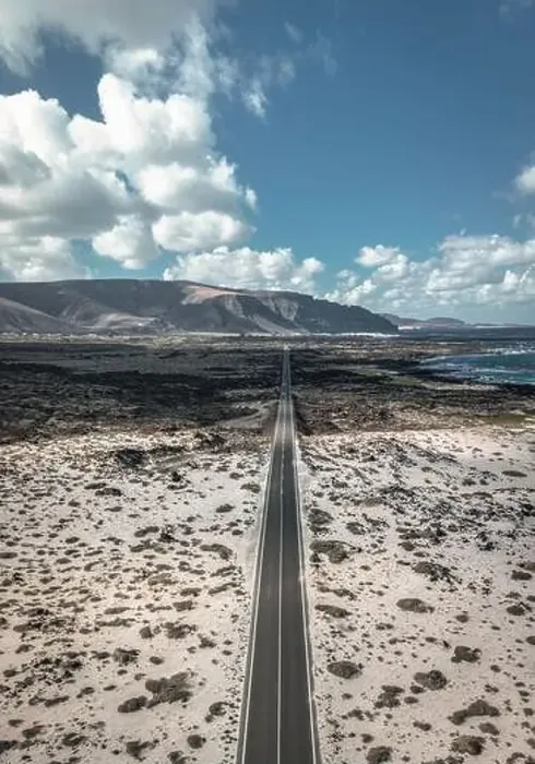 Framed Print : Aerial Drone Photo of Road Framed Print : Aerial Drone Photo of Road