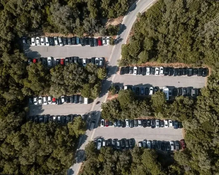 Framed Print : Aerial Drone Photo of Road Framed Print : Aerial Drone Photo of Road