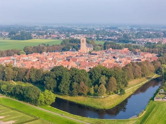 Framed Print : Aerial drone photo of the small city named Elburg. Elburg is a fortified town with a lot of history in the Netherlands Framed Print : Aerial drone photo of the small city named Elburg. Elburg is a fortified town with a lot of history in the Netherlands