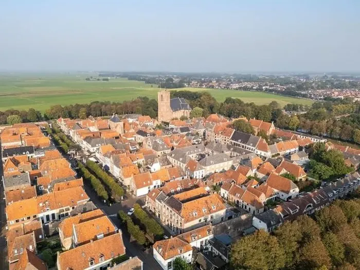 Framed Print : Aerial drone photo of the small city named Elburg. Elburg is a fortified town with a lot of history in the Netherlands Framed Print : Aerial drone photo of the small city named Elburg. Elburg is a fortified town with a lot of history in the Netherlands