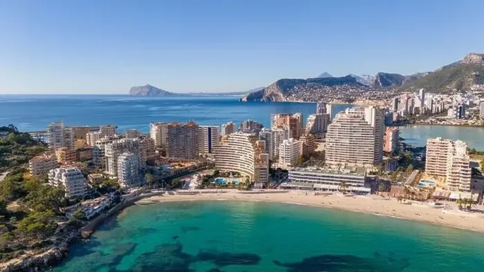 Framed Print : Aerial drone photo of the Spanish coastal town named Calpe in the Costa Blanca Framed Print : Aerial drone photo of the Spanish coastal town named Calpe in the Costa Blanca
