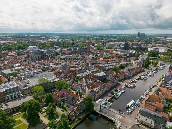 Framed Print : Aerial drone photo of Zwolle, a city in Overijssel the Netherlands Framed Print : Aerial drone photo of Zwolle, a city in Overijssel the Netherlands