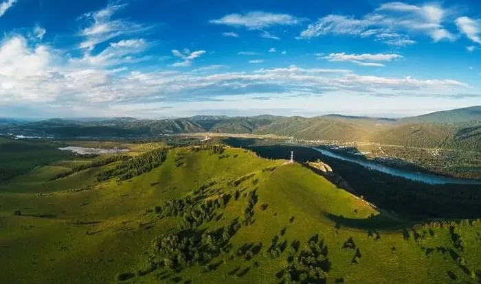 Framed Print : Aerial drone shot of beauty dawn on the peak