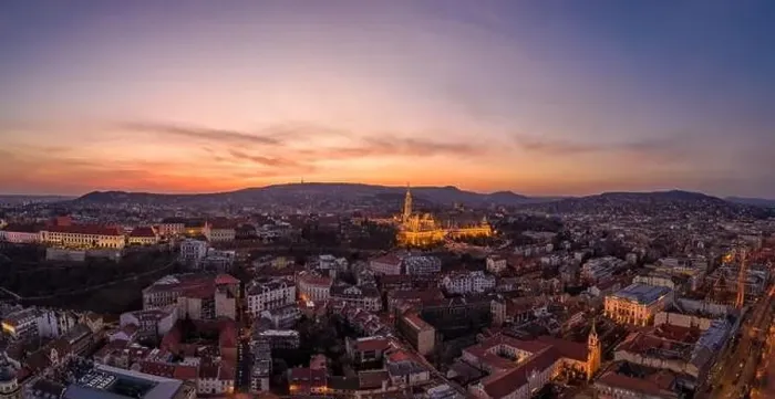 Framed Print : Aerial drone shot of Matthias Church on Buda hill during Budapest sunset Framed Print : Aerial drone shot of Matthias Church on Buda hill during Budapest sunset