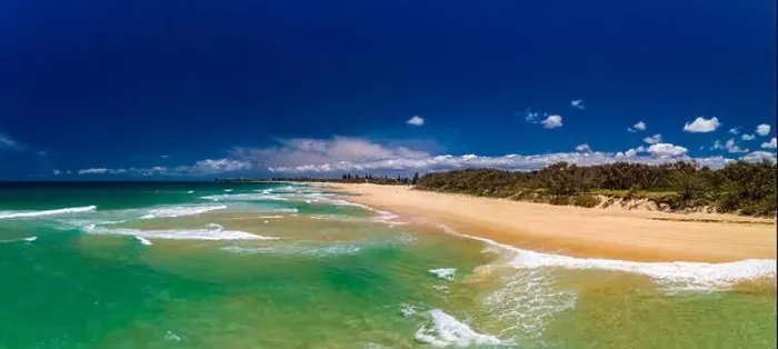 Framed Print : Aerial drone view of beach and Currimundi Lake, Caloundra, Sunshine Coast, Queensland, Australia Framed Print : Aerial drone view of beach and Currimundi Lake, Caloundra, Sunshine Coast, Queensland, Australia