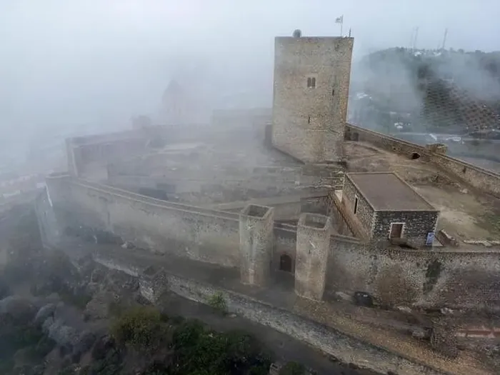 Framed Print : aerial drone view of the castle of Alcaudete in the province of Jaén, Spain Framed Print : aerial drone view of the castle of Alcaudete in the province of Jaén, Spain