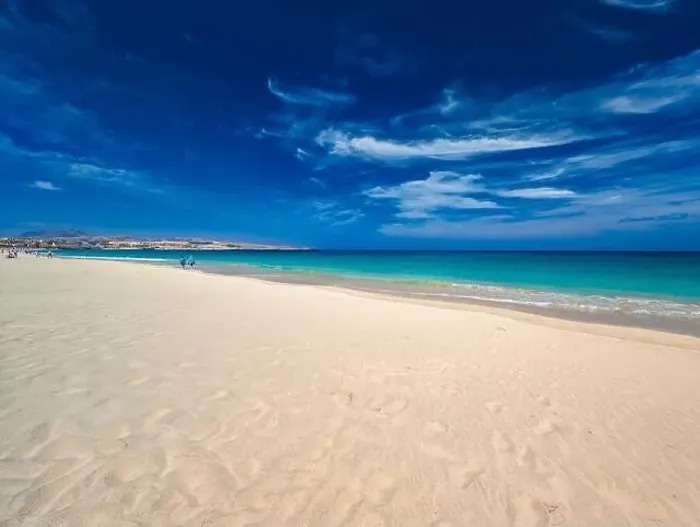 Framed Print : Aerial drone view of Costa Calma beach during the sunset, Fuerteventura, Canary Islands, Spain Framed Print : Aerial drone view of Costa Calma beach during the sunset, Fuerteventura, Canary Islands, Spain