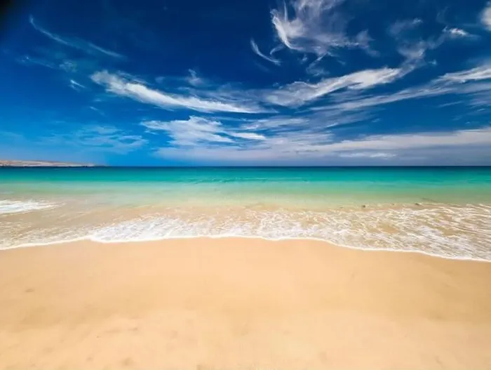Framed Print : Aerial drone view of Costa Calma beach during the sunset, Fuerteventura, Canary Islands, Spain Framed Print : Aerial drone view of Costa Calma beach during the sunset, Fuerteventura, Canary Islands, Spain