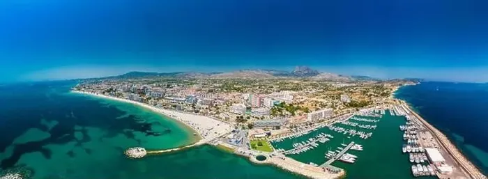 Framed Print : Aerial drone view of La Vila Joiosa Villajoyosa, Province of Alicante, Costa Blanca, Spain Framed Print : Aerial drone view of La Vila Joiosa Villajoyosa, Province of Alicante, Costa Blanca, Spain