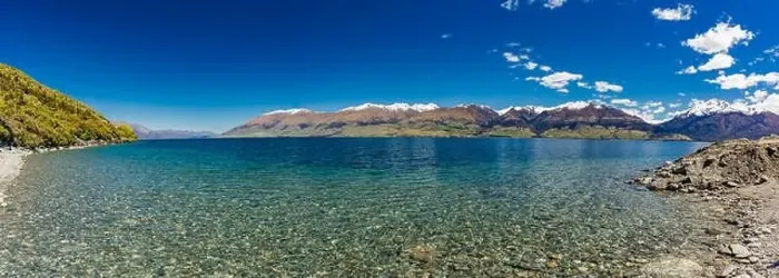Framed Print : Aerial drone view of north side of Lake Wanaka at Makarora, South Island, New Zealand Framed Print : Aerial drone view of north side of Lake Wanaka at Makarora, South Island, New Zealand